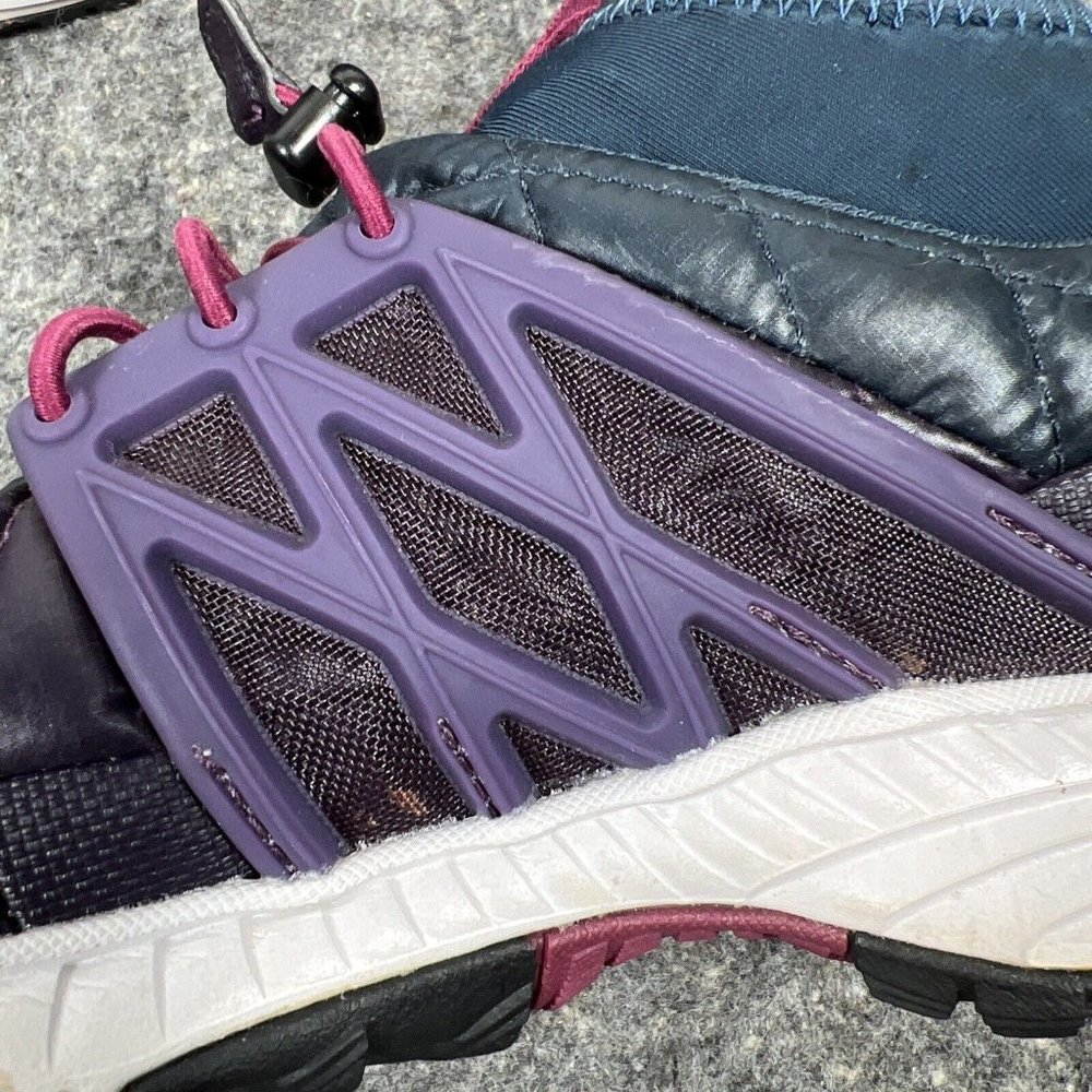 The North Face Thermoball HC Sneaker Shoes Women's 6.5 Dark Purple Navy Magenta - Picture 12 of 14